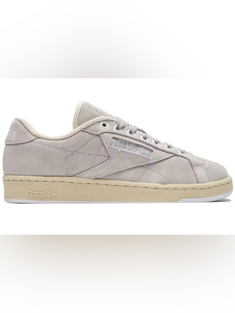 Reebok x Sneeze Club C Grounds Gray Alabaster White Sneakers